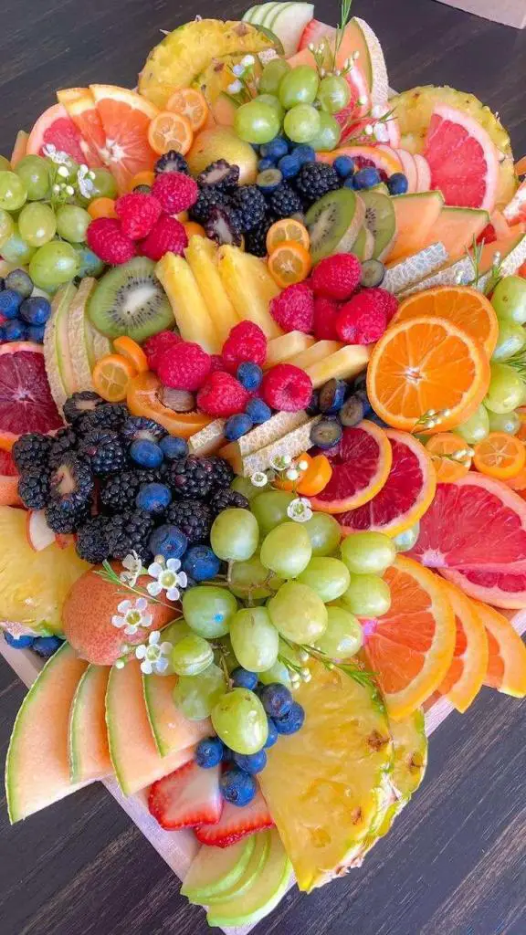 Beautiful charcuterie flower board.