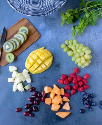 Fruit Tray Preparation