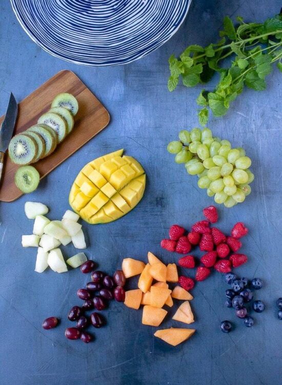 Fruit Tray Preparation