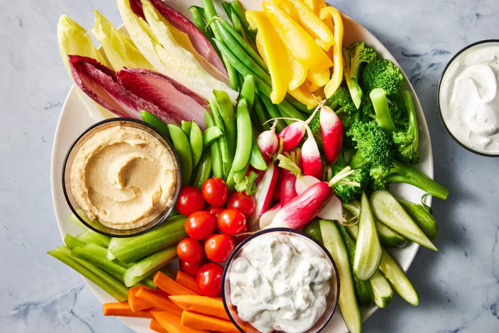 Pairing Dips with Different Types of Crudités